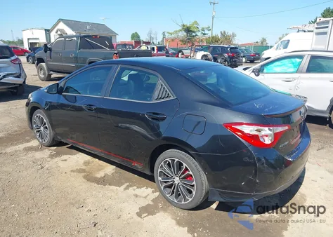 2015 Toyota Corolla S Plus z USA, uszkodzony, nr VIN 2T1BURHE9FC437074